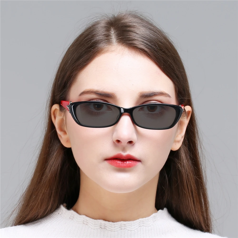 Фотохромные очки для женщин оправа очков с цветными линзами 1 0 5 75