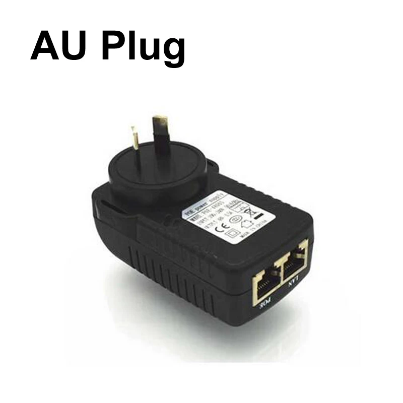 ESCAM DC24V 1A 24W POE инжектор для CCTV IP камера Инжектор переключатель Ethernet адаптер