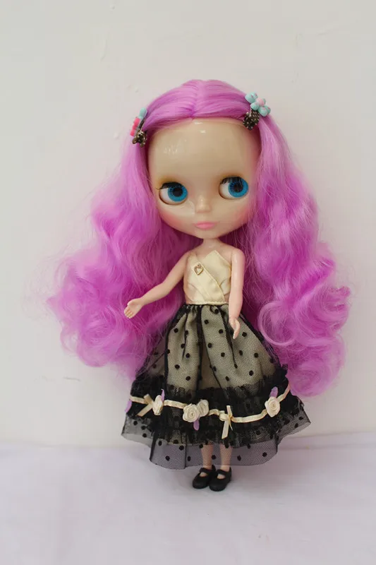 Кукла блайз розово красная Обнаженная кукла с прозрачной кожей обычная