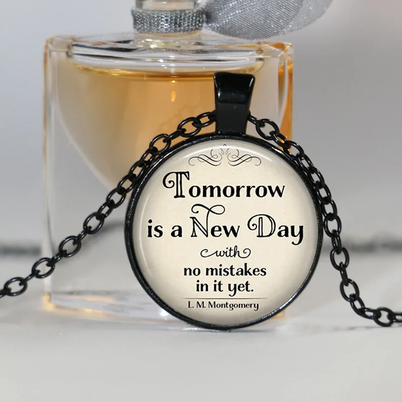 (1 шт./лот) завтра-новый день без ошибок в нем ожерелье L. М. Ювелирные изделия