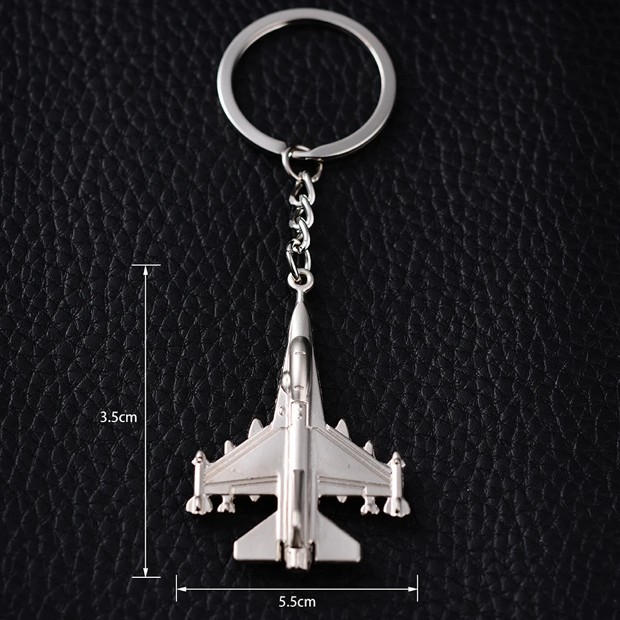 Новый Дизайн брелка Chaveiros высокое качество металлический самолет укладки брелок