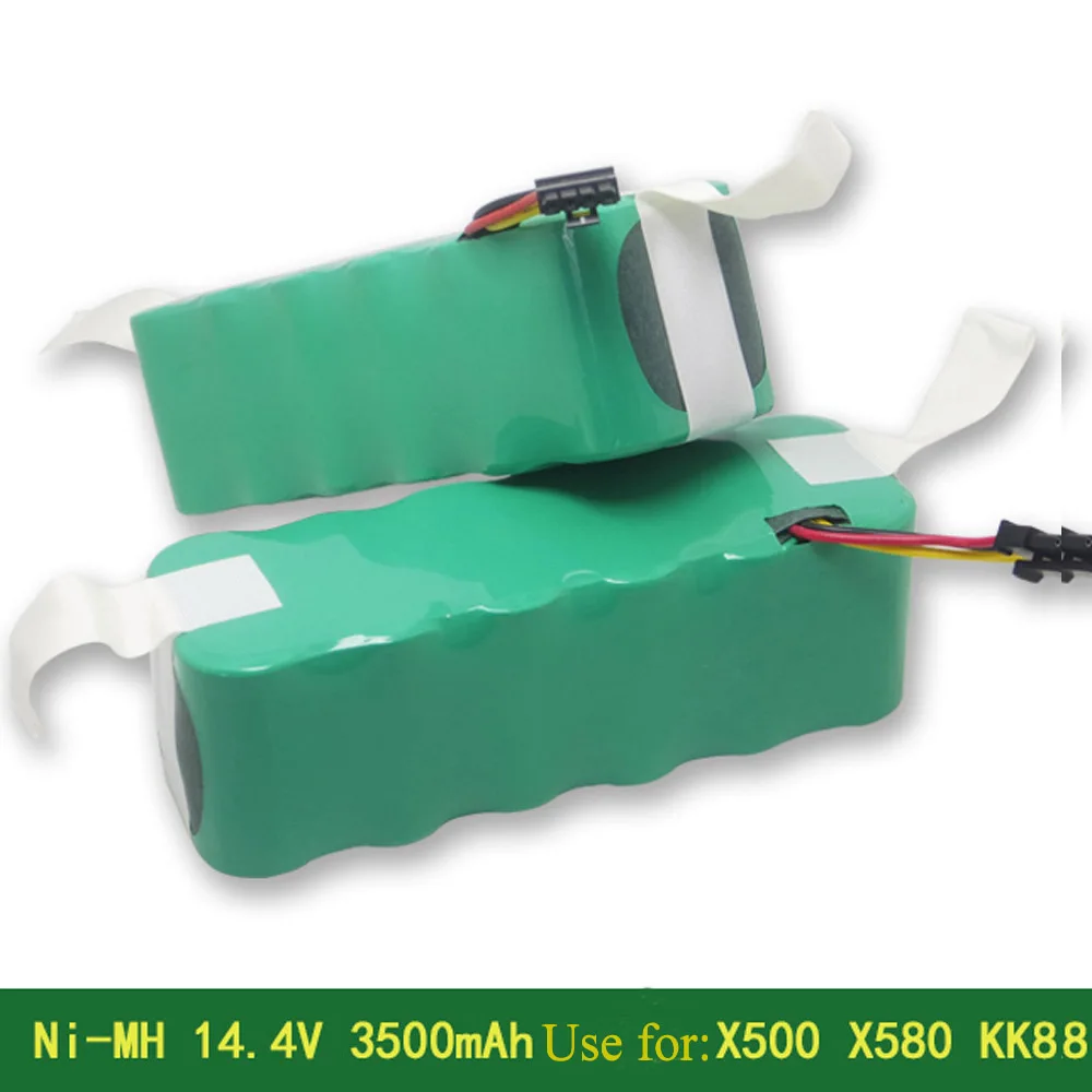 Sorvess 14 4 V SC Ni MH аккумуляторная батарея 3500mAh пылесос для X500 X800 KK8 CR120 CR121 E R300G Sweping