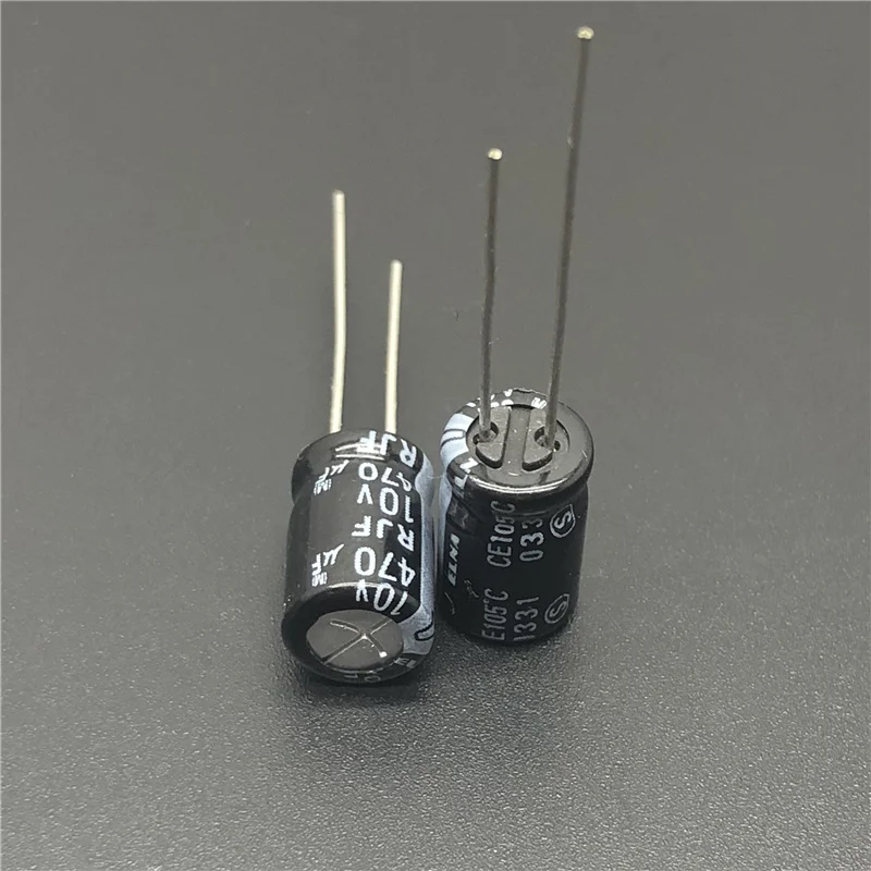 

10Pcs/100Pcs 470uF 10V Japan ELNA RJF Series 8x11.5mm 10V470uF Super Low Impedance High Reliability Audio Capacitor