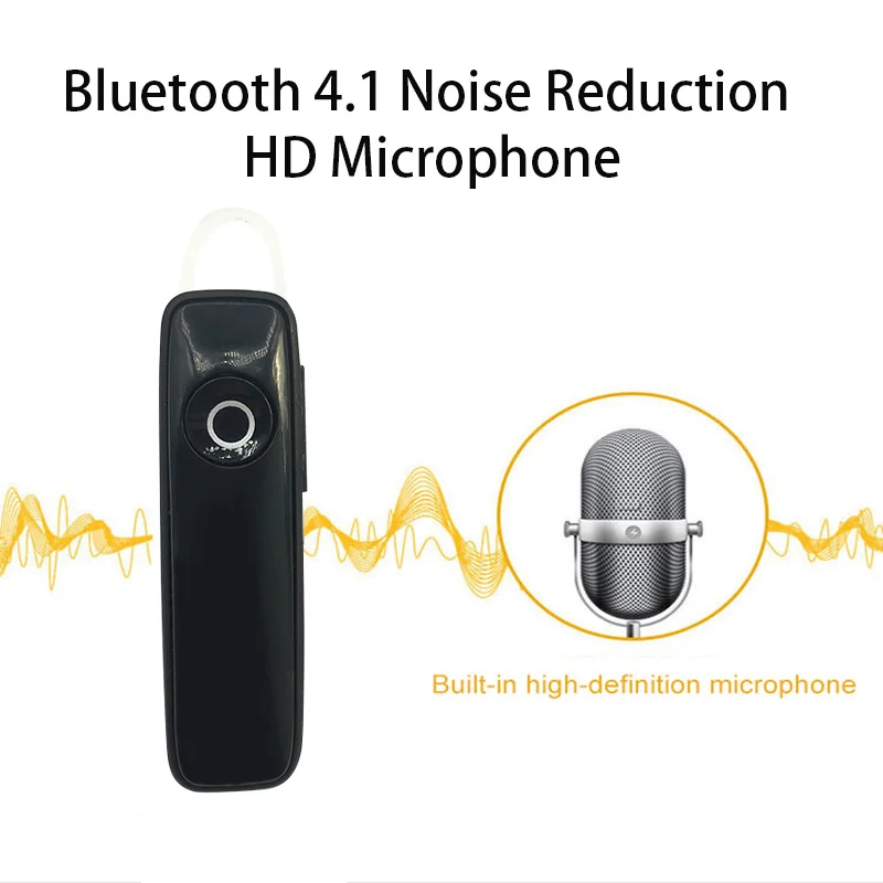 1 шт. хэндс фри v4.0 Bluetooth Наушники Mini стерео гарнитура Беспроводные наушники с