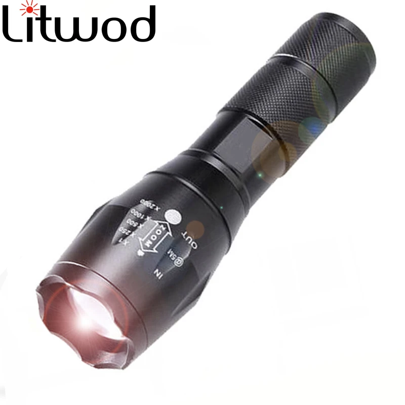 Litwod Z20 led flash светильник XML Q5 Дневной желтый теплый велосипедный фонарь