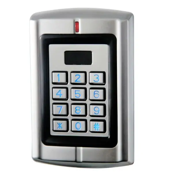 Антивандальная Металлическая клавиатура и контроллер доступа RFID для двух дверей