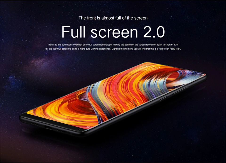 США(американская) Глобальная версия mi X2 mi X 2 6GB 64GB Смартфон Snapdragon 835 Octa Core 5,9" полноэкранный дисплей Cera mi cs
