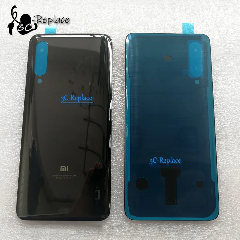 Новый черный/синий 6 39 дюйма для Xiaomi Mi 9 Mi9 задняя крышка батарейного отсека Корпус