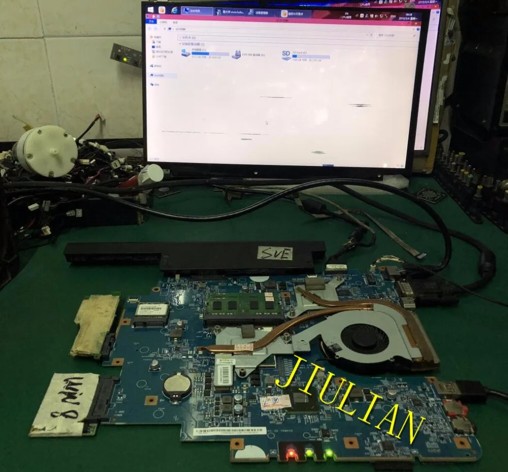 Системная основная плата для sony Vaio VPCEA4S1E VPCEA3C4E VPCEA3S1E MBX-224 материнская плата A1780052A протестирована ОК