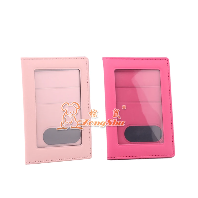 Прозрачный держатель для паспорта унисекс в России кредитных карт деловых людей