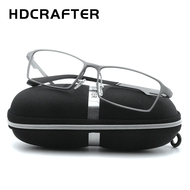 HDCRAFTER TR90 17g легкие очки, оправа для близорукости, дальнозоркости, оправы для очков по рецепту, для чтения, прозрачные очки, оправа для мужчин