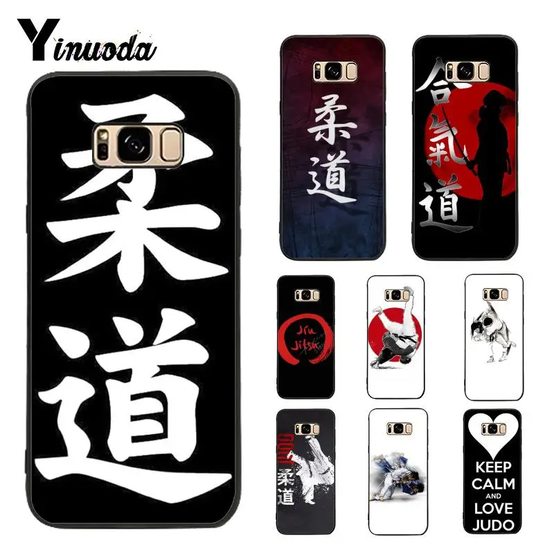 Чехол Yinuoda для Galaxy S9 Япония Judo Bling популярный мягкий чехол телефона Samsung S4 S5 S6 S7 S8 edge