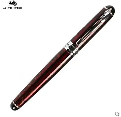 JINHAO x750 вулканической лавы красного цвета со средним наконечником перьевая ручка