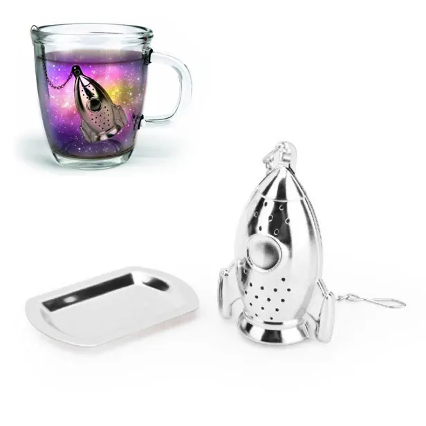Рассеиватель для чая Nespresso Infusor Rocket из нержавеющей стали|rocket tea infuser|tea infuserleaf strainer |