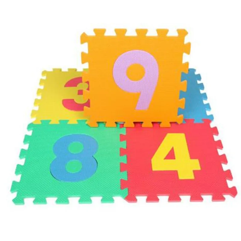 Высокое качество экологичный номер/алфавит буквы ABC пазл ползающий