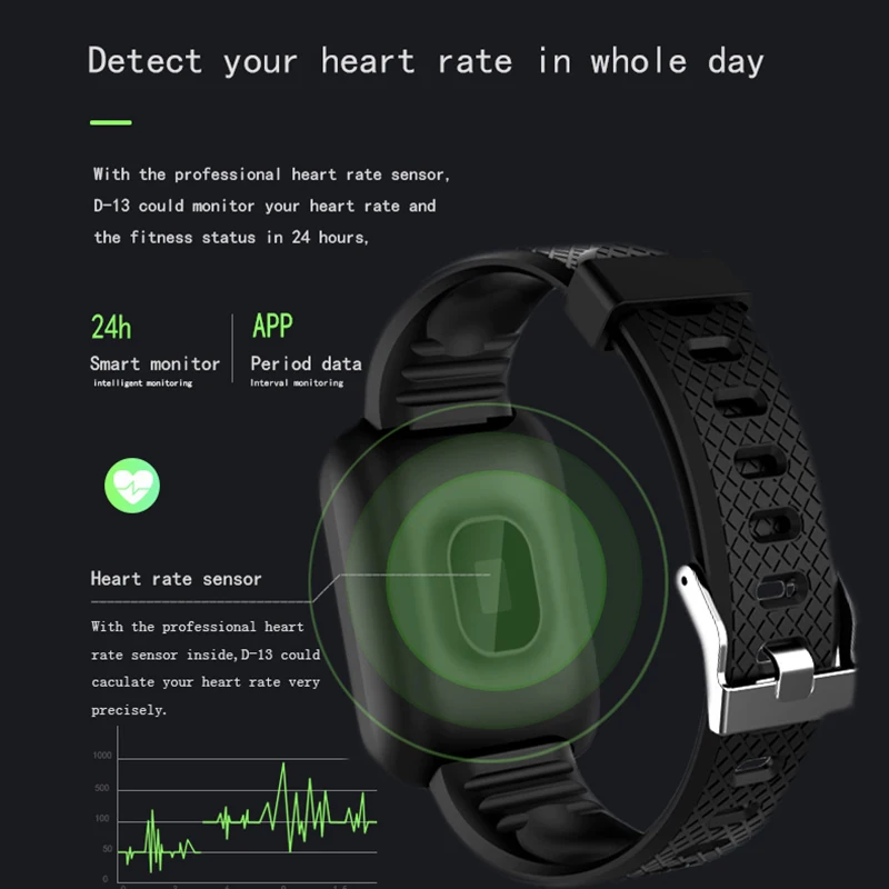 Смарт часы для мужчин и женщин кровяное давление водонепроницаемые монитор