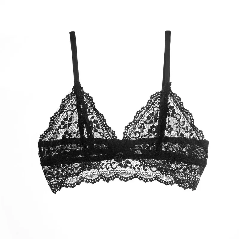Сексуальный бюстгальтер без косточек женское нижнее белье кружевной