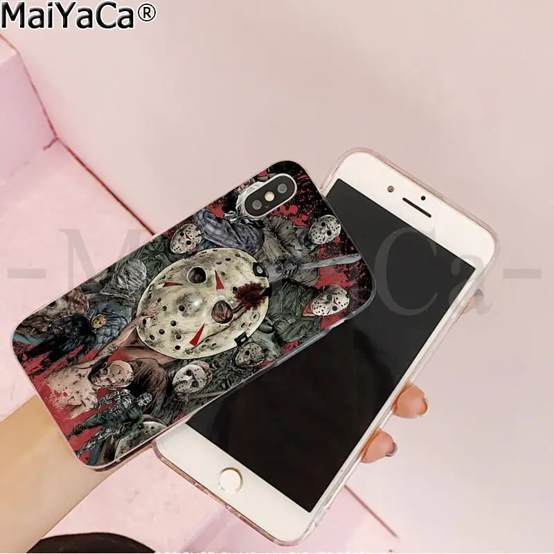 A5 MaiYaCa Jason Voorhees Friday The 13th DIY красивый чехол для телефона, аксессуары для iPhone 8 7 6 6S Plus 5 5S SE XR X XS MAX - Цвет: A5