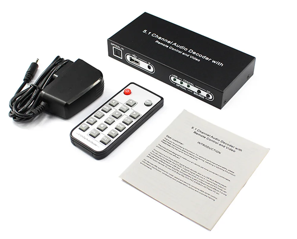 USB цифровой коаксиальный волокно аналоговый 5 1 канала аудио декодер Dts конвертер|