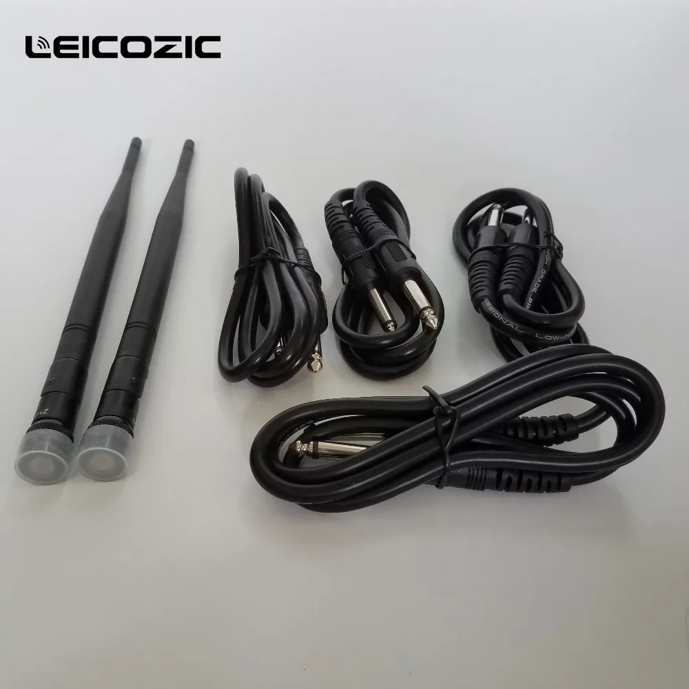 저렴한 Leicozic SR2050 Iem 무선 귀 모니터 시스템, 7 수신기 전문 모니터 귀 모니터링 시스템 무대 녹음 스튜디오