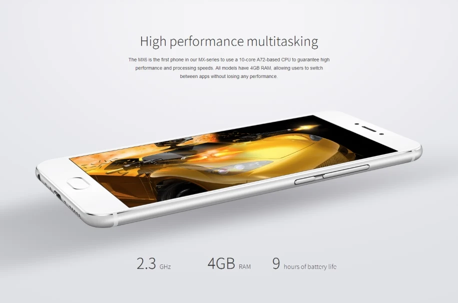 Meizu MX6 MX 6 4 аппарат не привязан к оператору сотовой связи, 3 Гб оперативной памяти, 32 Гб встроенной памяти, сотовый телефон на процессоре MTK Helio X20 Deca Core, размер экрана 5,5 дюймов FHD Экран IMX386 12MP Камера мобильного телефона