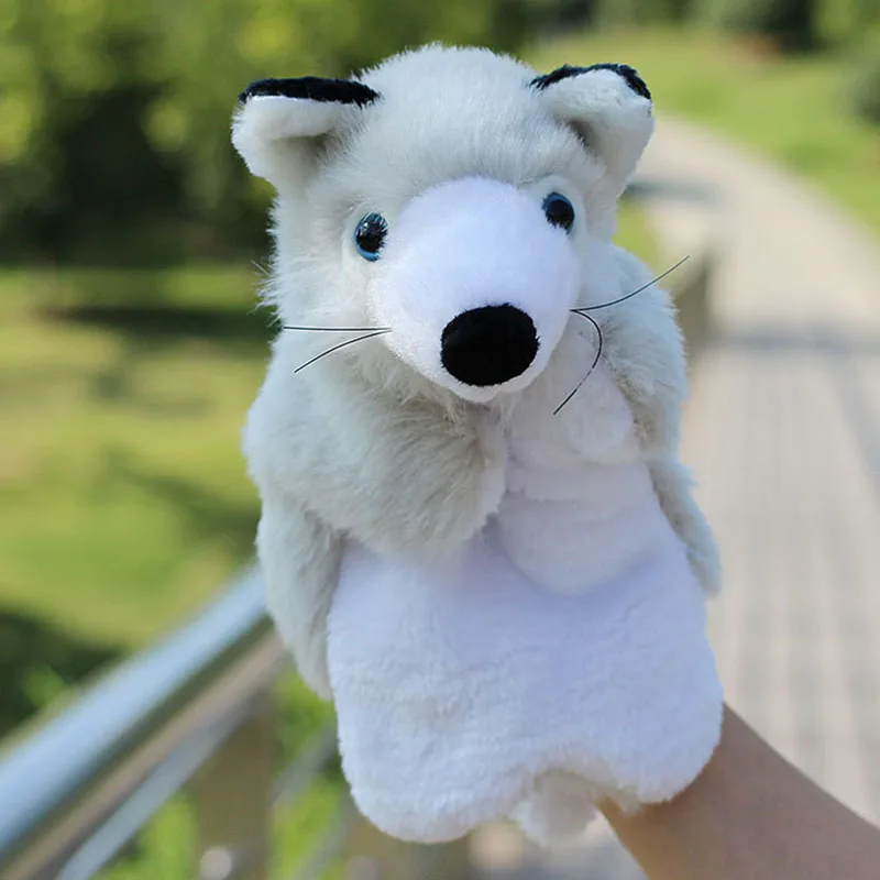 Большой размер лиса Плюшевые Ручные куклы игрушки для малышей детей мультфильм