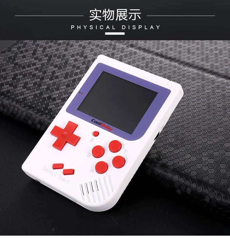 Coolbaby RS 6 Портативный ретро мини портативные игровые консоли 8 бит 2 0 дюймов ЖК
