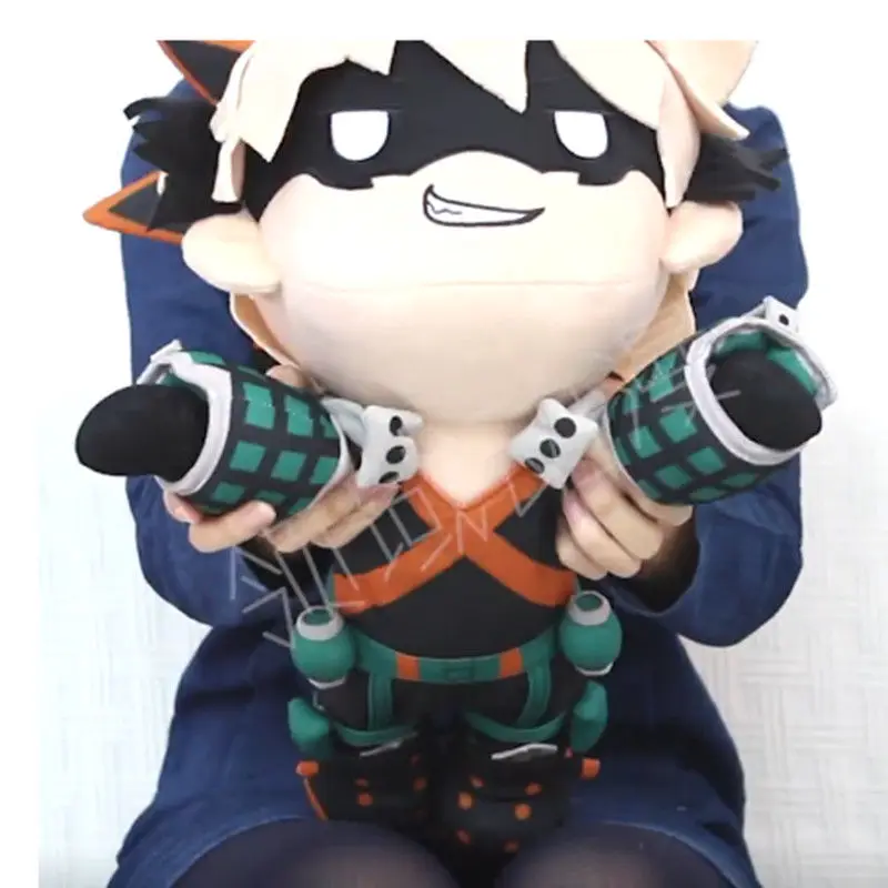 Новая плюшевая игрушка 16 дюймов Boku No My Hero академия Nitotan Todoroki Shouto Midoriya Izuku Bakugou katpod
