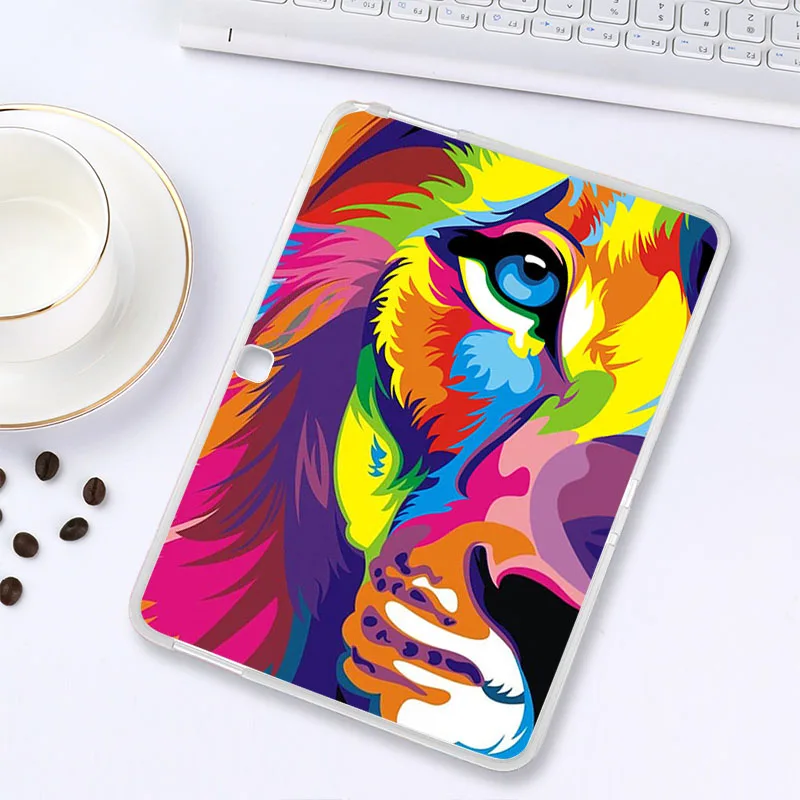 H064 Покрашенный чехол для samsung Galaxy Tab A E 10,1 7,0 8,0 T580 T585 P580 P585 T385 T380 T280 T285 T375 T377 Tab E 9,6 T560 T561 чехол s - Цвет: H064