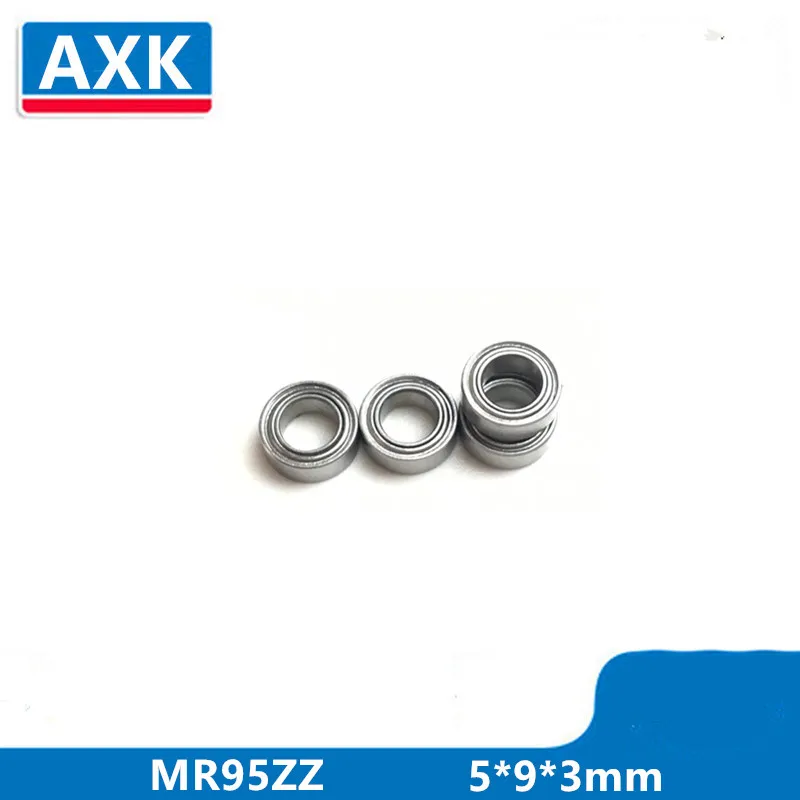 Axk 10 шт Mr95zz L-950zz 5x9x3 мм глубокий шаровой Миниатюрный подшипник Высокое качество Mr95z