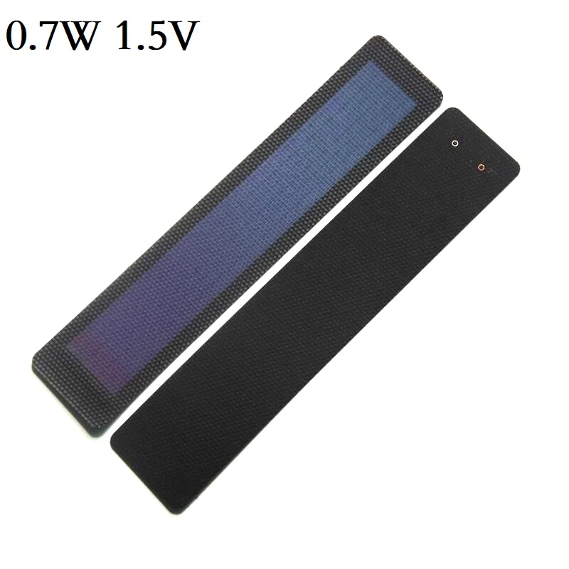 BUHESHUI 1,5 Вт 1 Вт 0,7 W 0,5 W 0,3 W 1,5 V гибкие солнечные элементы аморфный кремниевый Складная очень тонкий DIY Панели солнечные Зарядное устройство Системы