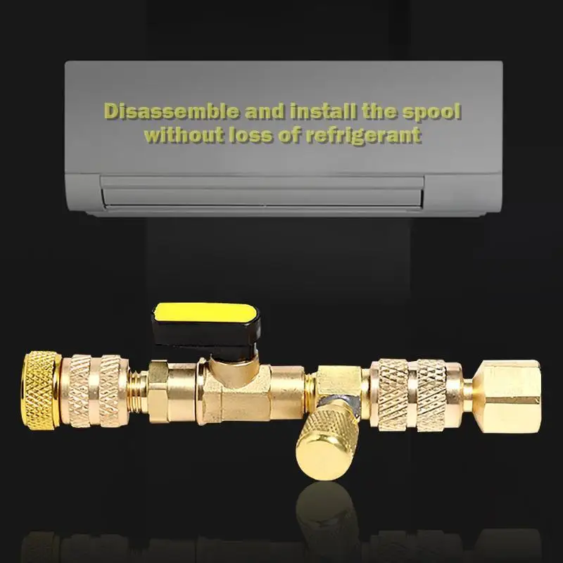 HVAC AC клапан для удаления сердечника 1/4 5/16 дюймов порт установщик инструмент для автомобиля