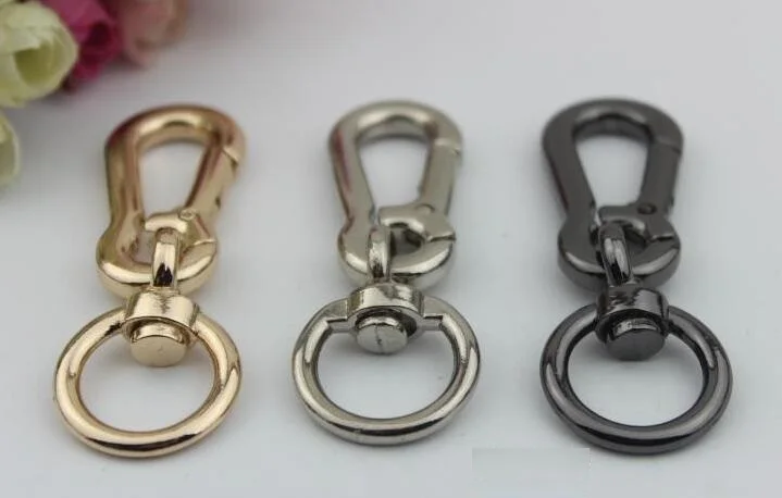 (10 шт./лот) 2 цвета Высококачественная DIY сумка погоны ссылки защелка цепочка для