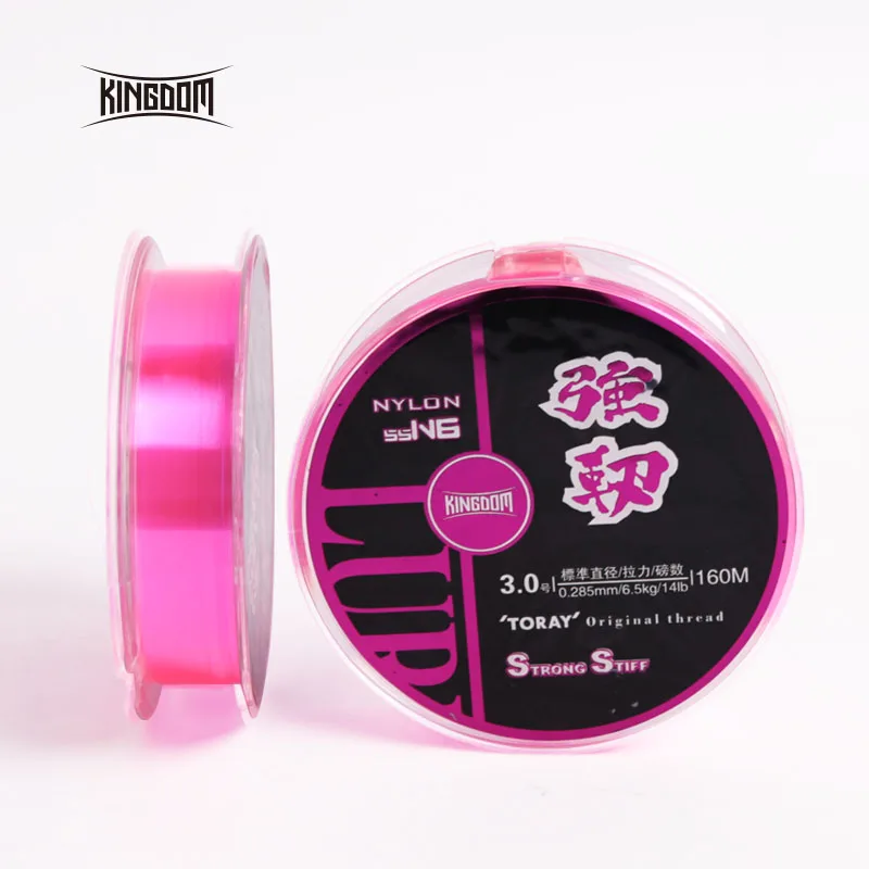 SSN6 Nylon Kingdom леска нейлоновая 160 м материал супер сильный Карп 8 10 12 14 фунтов лески многофиламентные для рыбалки - Цвет: SSN6 Nylon