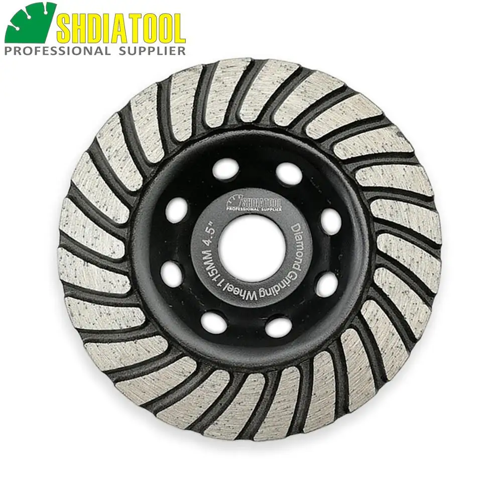 SHDIATOOL 2 шт. 115 mmDiamond Turbo Row шлифовальные Кубок колеса бетон кладки и некоторые Другое