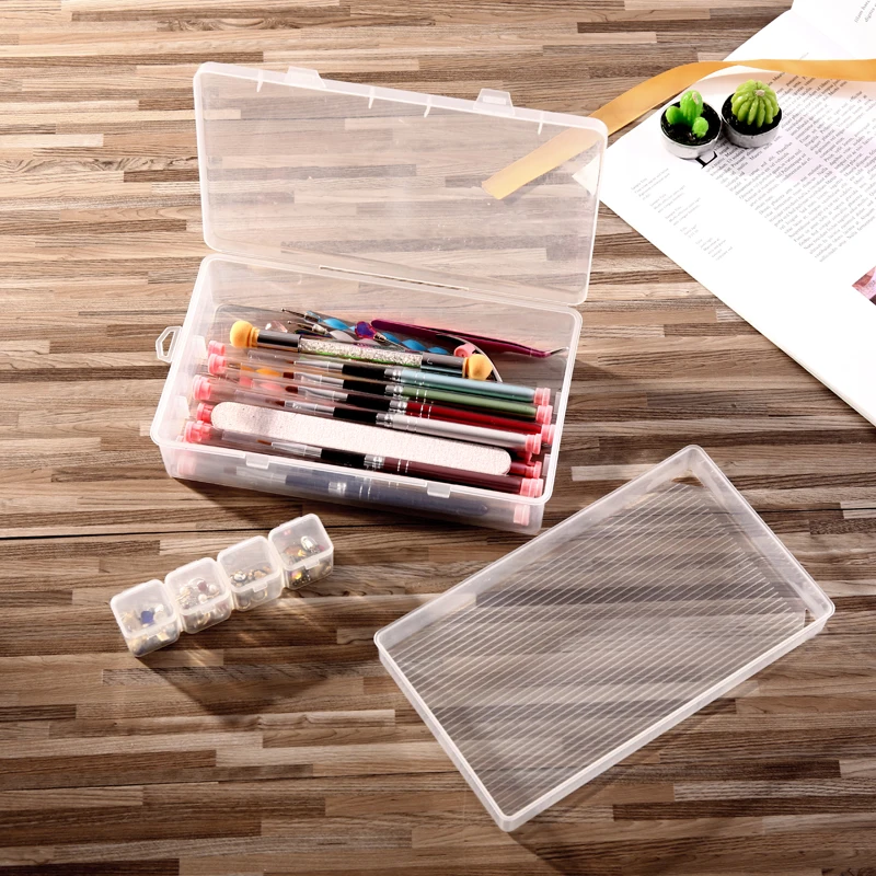 2 слоя 28 решеток разборная Алмазная вышивка аксессуары алмазная живопись коробки