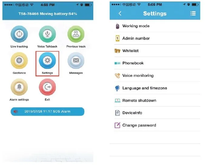 Смарт-часы gps трекер для детей прослушивающее устройство LBS wifi gps локатор SOS Вызов T58 отслеживание в реальном времени гео-забор сигнализация бесплатное приложение