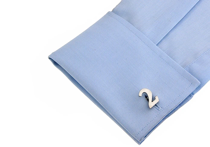 Мужские Запонки с арабскими цифрами медный материал номер четыре