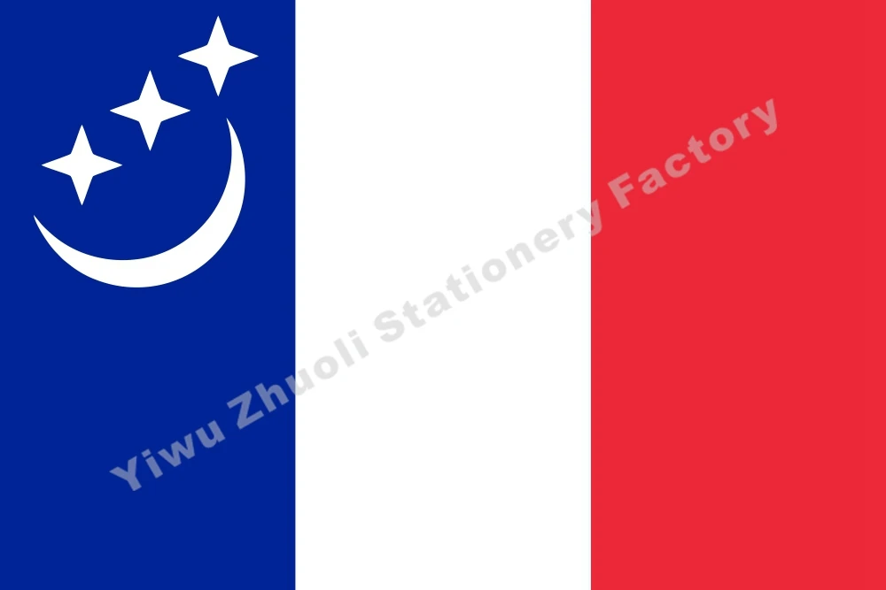 

France Montagnard country South Indochina Flag 150X90cm (3x5FT) 120g 100D High Quality Banner Free Shipping