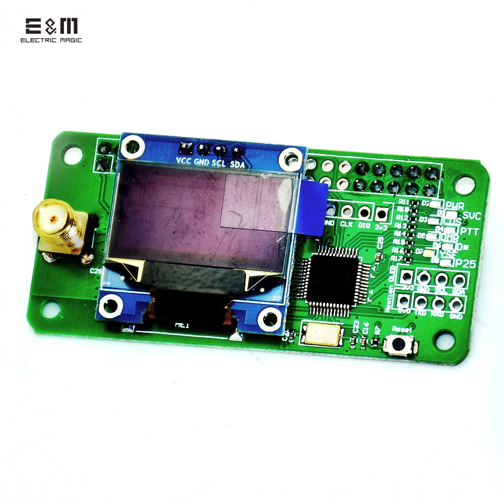 0 96 дюймов MMDVM OLED Экран SSD 1306 128*64 Дисплей UHF модуль VHF компиляция java приложений! P25 DMR D