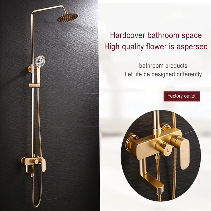 

ITAS6617 Bathroom Shower set Hot and cold regulating shower faucet Can rotate pressurized water conservation Sprinkler head