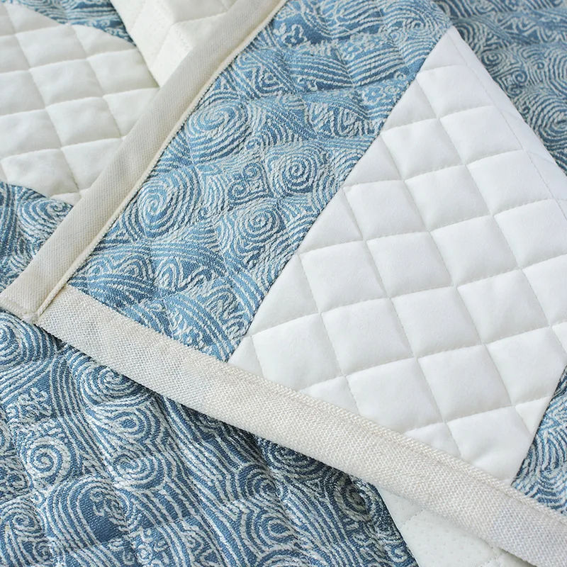 1 шт.. коричневый диван-чехол с растительным принтом мягкий современный