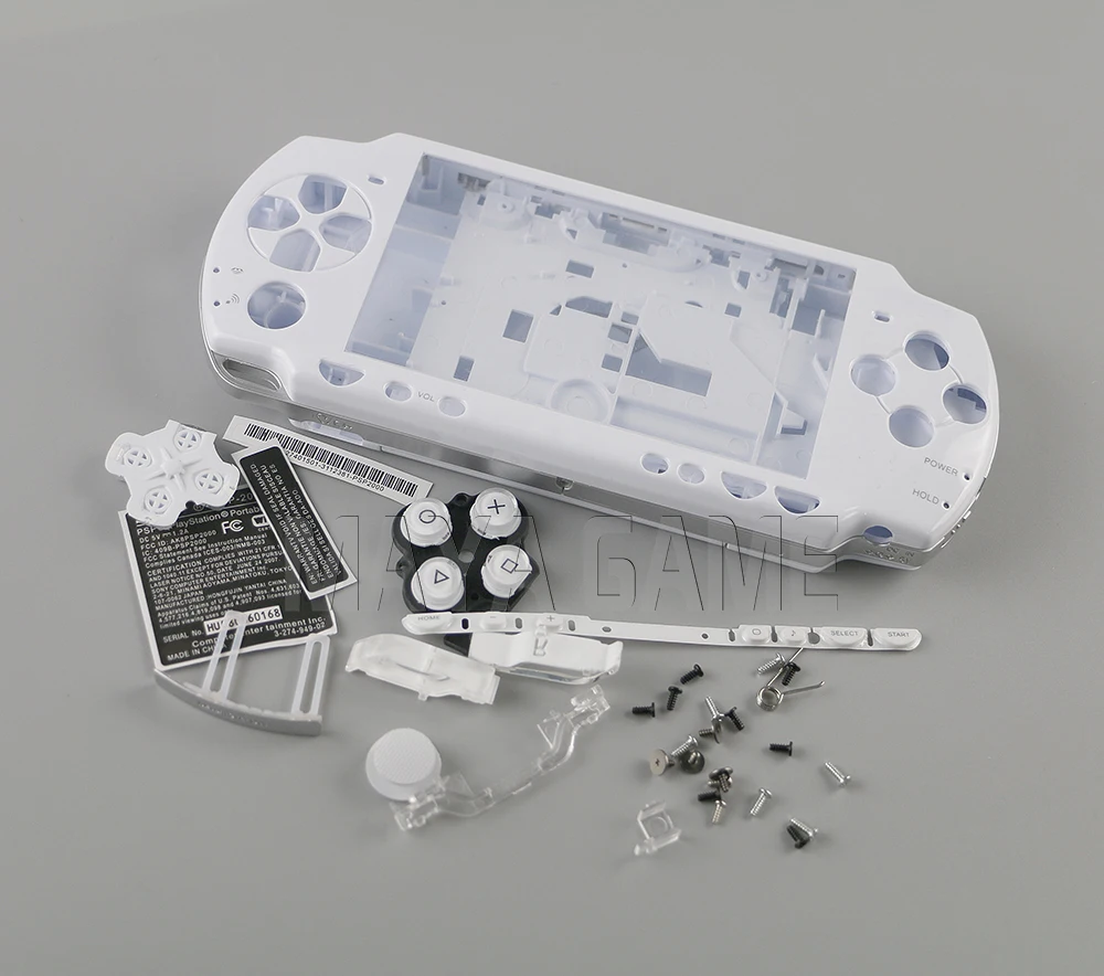 

OCGAME 5set/lot For PSP2000 PSP 2000 Multi Color Full Housing Case Complete Shell case Replacement with buttons kit