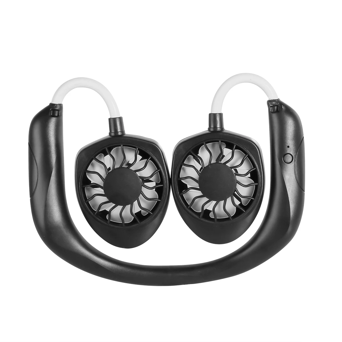 SOONHUA портативный вентилятор с двумя головками 3 скорости ветра Hands Free USB