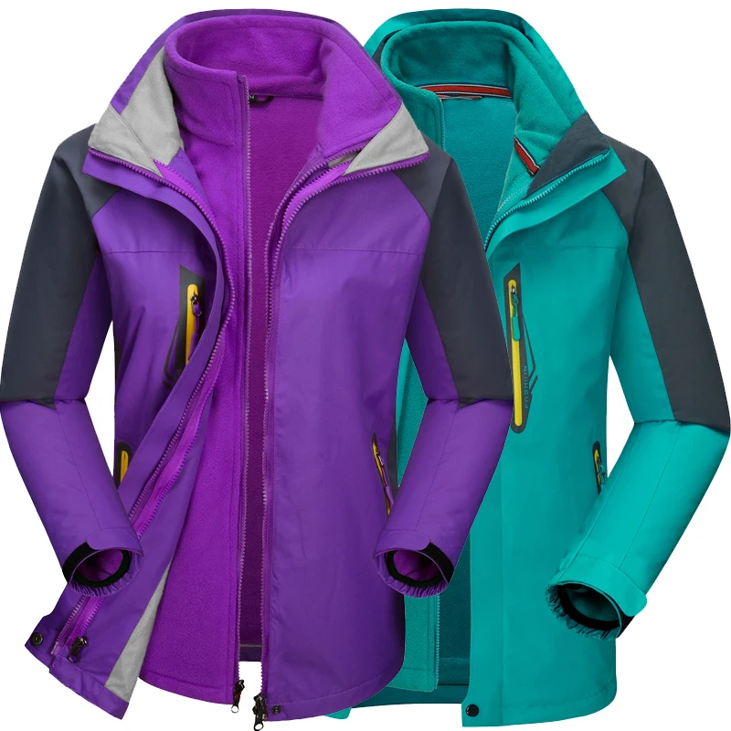 

New men Women Winter jacket hiking coat women outdoor Thermal fleece Windbreaker male waterproof velvet parkas jackets windproof