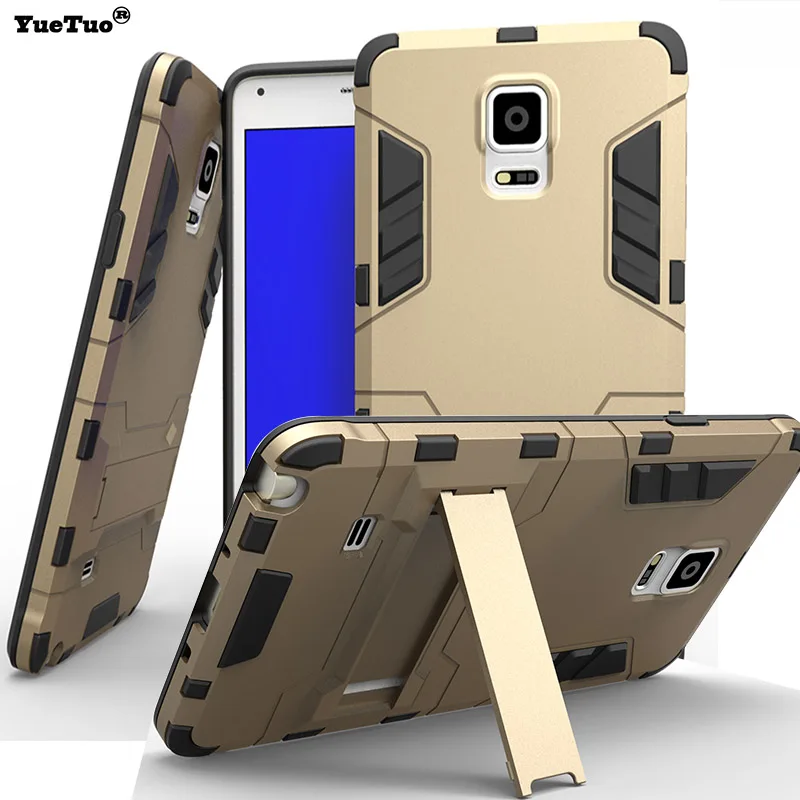 Yuetuo оригинальный роскошный защитный чехол для samsung galaxy note 4 5 note4 note5 пластиковый