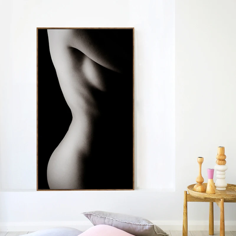 

Modern Body Art Posters and Prints Wall Art Canvas Painting Nude Art Decorative Paintings For Living Room Home Decor No Frame