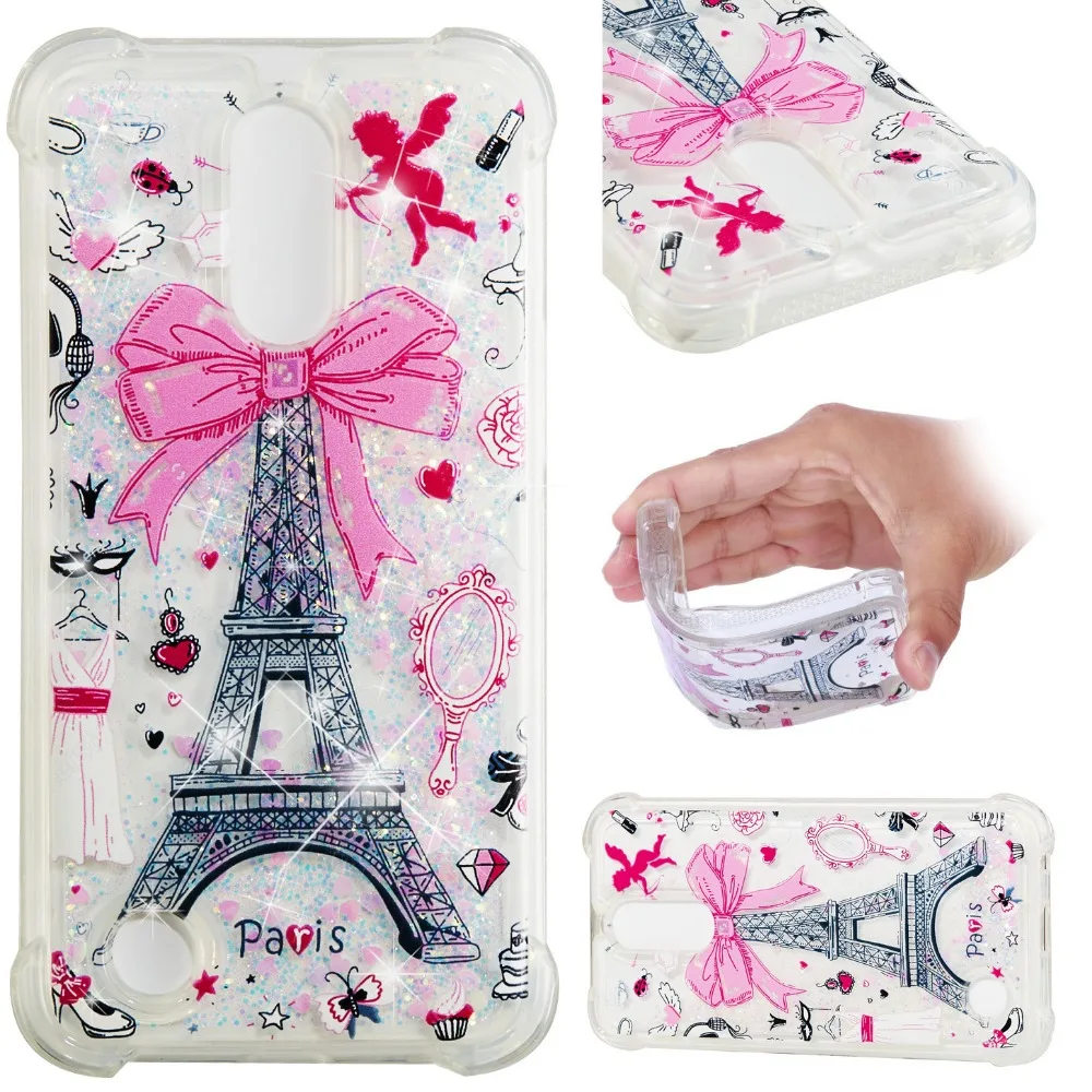 Liquid Silicone Case for Coque LG K10 2017 X400 M250 K20 Plus K8 2018 K30 G7 ThinQ K4 funda Etui |