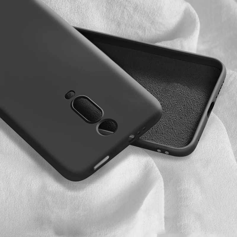 Черный Чехол для Xiaomi Mi 9T Pro, жидкий силиконовый резиновый мягкий чехол для Xiomi Xiaomi Mi 9T Mi9T Pro, чехлы для телефонов, противоударный чехол - Цвет: Черный