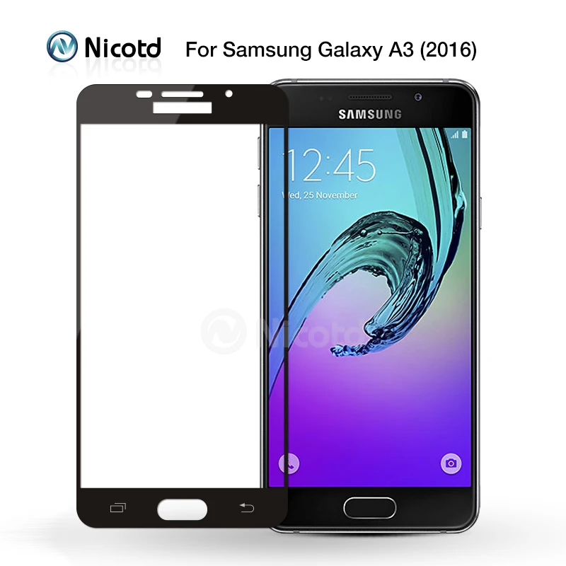 Закаленное стекло с полным покрытием для Samsung Galaxy S6 S7 J2 J5 J7 Prime Note 4 5 A3 A5 A7 2016 2017